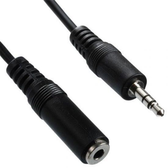 Kabel prodlužovací JACK 3,5 stereo 5m