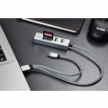 YENKEE YHC 102SR USB OTG HUB + čtečka